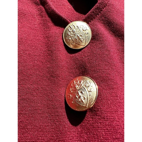 Lulu Womans Small Bodysuit Burgundy Powerhouses V Neck Sleeveless Pull On Modern - Picture 5 of 7